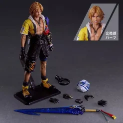 Square Enix Figure*Final Fantasy X PLAY ARTS Kai Tidus Action Figure JAPAN OFFICIAL