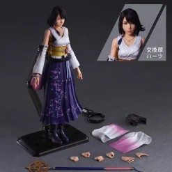 Square Enix Figure*Final Fantasy X PLAY ARTS Kai Yuuna Action Figure JAPAN OFFICIAL