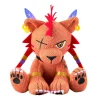 Square Enix Final Fantasy VII Remake Amigurumi Red XIII Plush Doll JAPAN