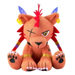 Square Enix Final Fantasy VII Remake Amigurumi Red XIII Plush Doll JAPAN
