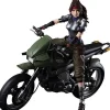 Square Enix Figure*Final Fantasy VII Remake PLAY ARTS Kai Jessie & Bike SET ZA-580