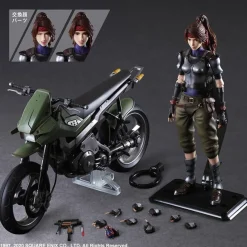 Square Enix Figure*Final Fantasy VII Remake PLAY ARTS Kai Jessie & Bike SET ZA-580