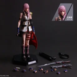 Square Enix Figure*Final Fantasy XIII PLAY ARTS Shin Lightning Action Figure JAPAN