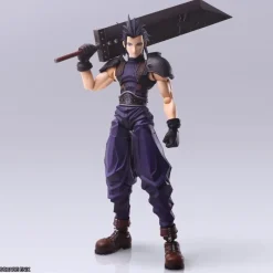 Square Enix Figure*Final Fantasy VII BRING ARTS Zack Fair Action Figure JAPAN OFFICIAL