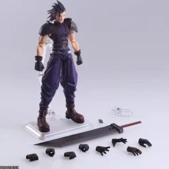 Square Enix Figure*Final Fantasy VII BRING ARTS Zack Fair Action Figure JAPAN OFFICIAL