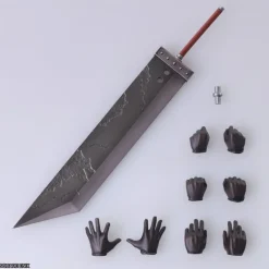 Square Enix Figure*Final Fantasy VII BRING ARTS Zack Fair Action Figure JAPAN OFFICIAL