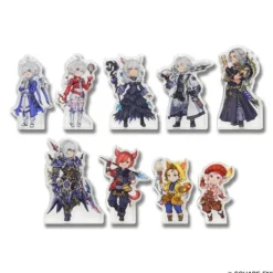 Square Enix Final Fantasy XIV Character Acrylic Block 9 Pack Box JAPAN
