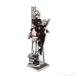 Square Enix Other Toys & Hobbies*NieR Automata Acrylic Stand 2B and Books JAPAN OFFICIAL
