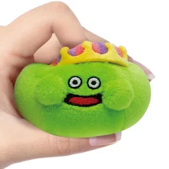 Square Enix Smile Slime Let's Squeeze! Dragon Quest King Cureslime Plush JAPAN