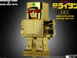 Star Ace Toy x Monster Mind Gold Lightan Golden Warrior Gold Plating Ver. Figure