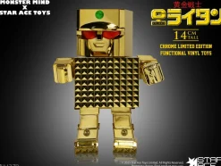 Star Ace Toy x Monster Mind Gold Lightan Golden Warrior Gold Plating Ver. Figure