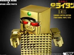 Star Ace Toy x Monster Mind Gold Lightan Golden Warrior Gold Plating Ver. Figure