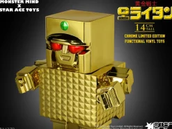 Star Ace Toy x Monster Mind Gold Lightan Golden Warrior Gold Plating Ver. Figure
