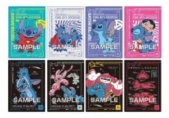 Ensky Cards*Stitch Clear Card Collection First Press Limited Edition CandyToy TCG JAPAN
