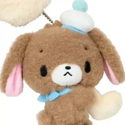 Sanrio Sanrio Characters*Sugar Bunnies Kurousa Mascot Holder Heisei Born Character Fluffy Heart Plush