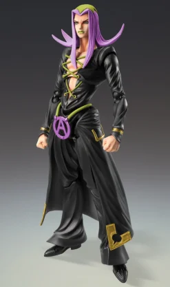 Medicos Entertainment Super Action Statue JoJo's Bizarre Adventure Leone Abbacchio Ver.BLACK Figure