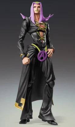 Medicos Entertainment Super Action Statue JoJo's Bizarre Adventure Leone Abbacchio Ver.BLACK Figure