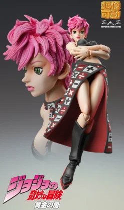 Medicos Entertainment Super Action Statue JoJo's Bizarre Adventure Part. V Trish Una Ver. BLACK Figure