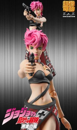 Medicos Entertainment Super Action Statue JoJo's Bizarre Adventure Part. V Trish Una Ver. BLACK Figure
