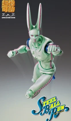 Medicos Entertainment Jojo'S Bizarre Adventure*Super Action Statue JoJo's Bizarre Adventure Part.VII Steel Ball Run D4C Second