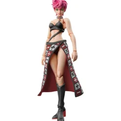 Medicos Entertainment Jojo'S Bizarre Adventure*Super Action Statue JoJo's Bizarre Adventure Part. V Trish Una Ver. BLACK Figure