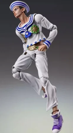 Medicos Entertainment Super Action Statue JoJo's Bizarre Adventure 8 Josuke Higashikata Action Figure