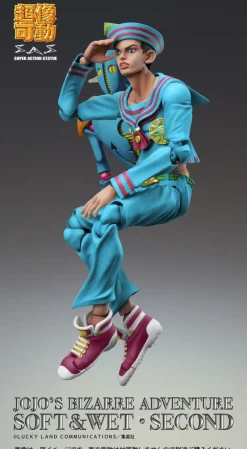 Medicos Entertainment Super Action Statue JoJo's Bizarre Adventure 8 Soft & Wet Second Action Figure