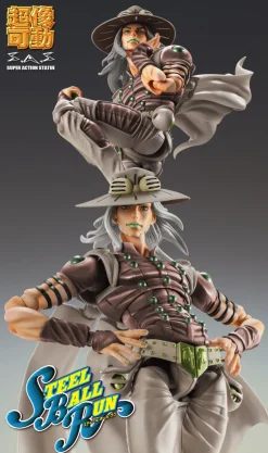 Medicos Entertainment Figure|Jojo'S Bizarre Adventure*Super Action Statue JoJo's Bizarre Adventure Part.7 Gyro Zeppeli Third Figure