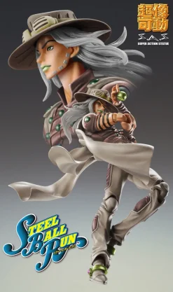 Medicos Entertainment Figure|Jojo'S Bizarre Adventure*Super Action Statue JoJo's Bizarre Adventure Part.7 Gyro Zeppeli Third Figure