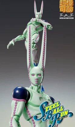 Medicos Entertainment Super Action Statue JoJo's Bizarre Adventure Part.VII Steel Ball Run D4C Second