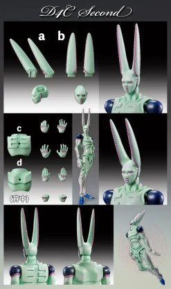 Medicos Entertainment Super Action Statue JoJo's Bizarre Adventure Part.VII Steel Ball Run D4C Second