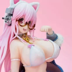 Union Creative Super Sonico White cat ver. Figure JAPAN OFFICIAL