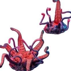 Sushing Figure*Articulated Base Series UBC-404 Adult Ver. & Larva Ver. Figure JAPAN