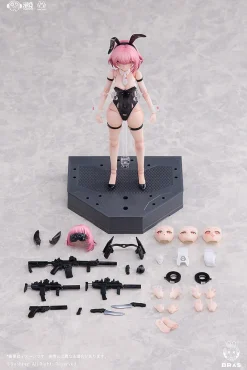 Sushing BUNNY RAPID ACTION SQUAD Commando Belka 1/12 Action Figure JAPAN