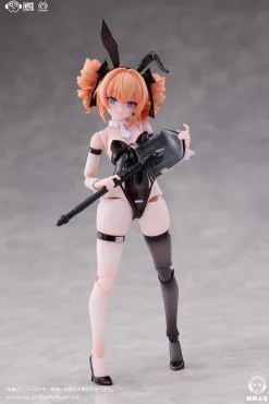 Sushing BUNNY RAPID ACTION SQUAD Sniper Leoni 1/12 Action Figure JAPAN OFFICIAL