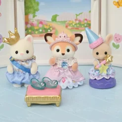 Epoch Sylvanian Families Preschool Presentation Set Princess & Glass Shoes S-77 JAPAN