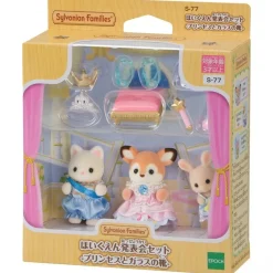Epoch Sylvanian Families Preschool Presentation Set Princess & Glass Shoes S-77 JAPAN