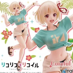 TAITO Figure*Coreful Figure Lycoris Recoil Chisato Nishikigi Hawaii Ver JAPAN OFFICIAL