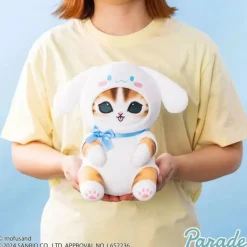 TAITO mofusand x Sanrio Characters Big Plush Doll Cinnamoroll JAPAN OFFICIAL