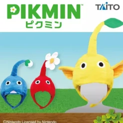 Taito Pikmin Cosplay Hat Set of 3 Yellow Blue Red JAPAN OFFICIAL