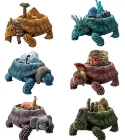 Takara Tomy Arts Figure*Continent Tortoise Complete Set Figure Capsule Toy JAPAN