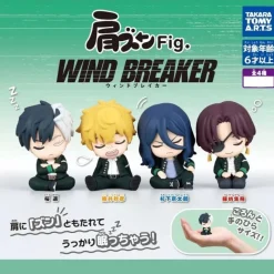 Takara Tomy A.R.T.S Katazun Fig. WIND BREAKER Complete Set Figure Capsule Toy