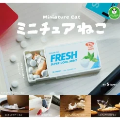 Takara Tomy Arts Panda's Ana Miniature Cat Complete Set Figure Capsule Toy JAPAN