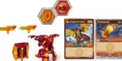 TAKARA TOMY Figure*Bakugan Baku Gear Dragonoid Ultra + Magma Blaster Action Figure