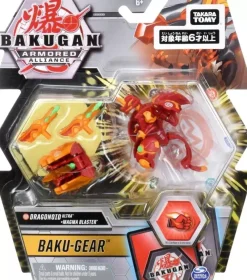 TAKARA TOMY Figure*Bakugan Baku Gear Dragonoid Ultra + Magma Blaster Action Figure