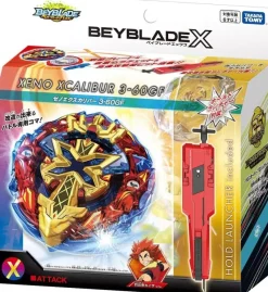 Takara Tomy Beyblade*Beyblade X BX-00 Starter Xeno Xcalibur 3-60GF JAPAN OFFICIAL