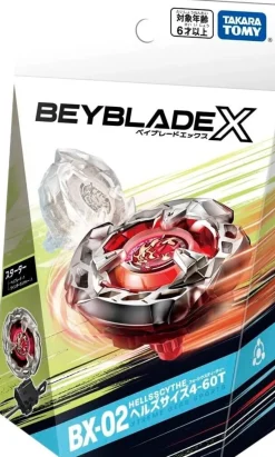 TAKARA TOMY Beyblade*Beyblade X BX-02 Starter Hells Scythe 4-60T JAPAN OFFICIAL
