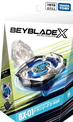 TAKARA TOMY Beyblade*Beyblade X BX-01 Starter Dran Sword 3-60F JAPAN OFFICIAL