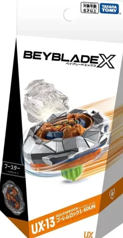 Takara Tomy Beyblade X UX-13 Booster Golem Rock 1-60UN JAPAN OFFICIAL