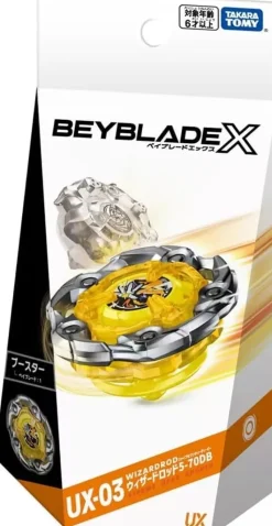 TAKARA TOMY Beyblade*Beyblade X UX-03 Booster Wizard Rod 5-70DB JAPAN OFFICIAL